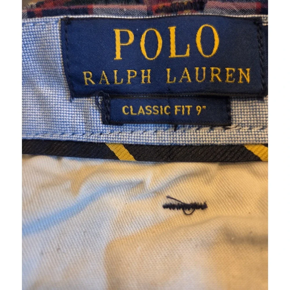 VTG POLO Ralph Lauren Madras Patchwork Classic Fit 9